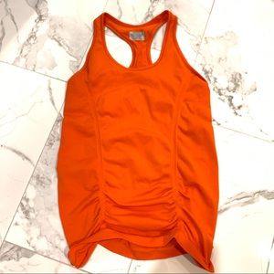 Athleta Fastest Track Racerback Tank Top , Orange Women's Size Large